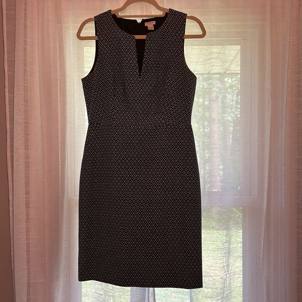 Black and white JCrew Dress